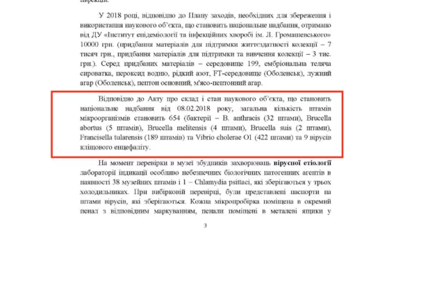 зображення до посту: Фейк: США визнали факт проведення в Україні біологічних досліджень
