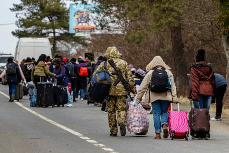 90% біженців з України – жінки та діти