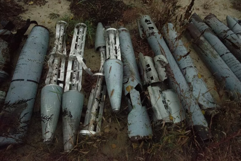 зображення до посту: A Huge Missiles “Cemetery” to Create in Kharkiv. PHOTO