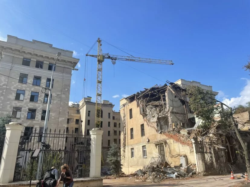 Kharkiv before and now