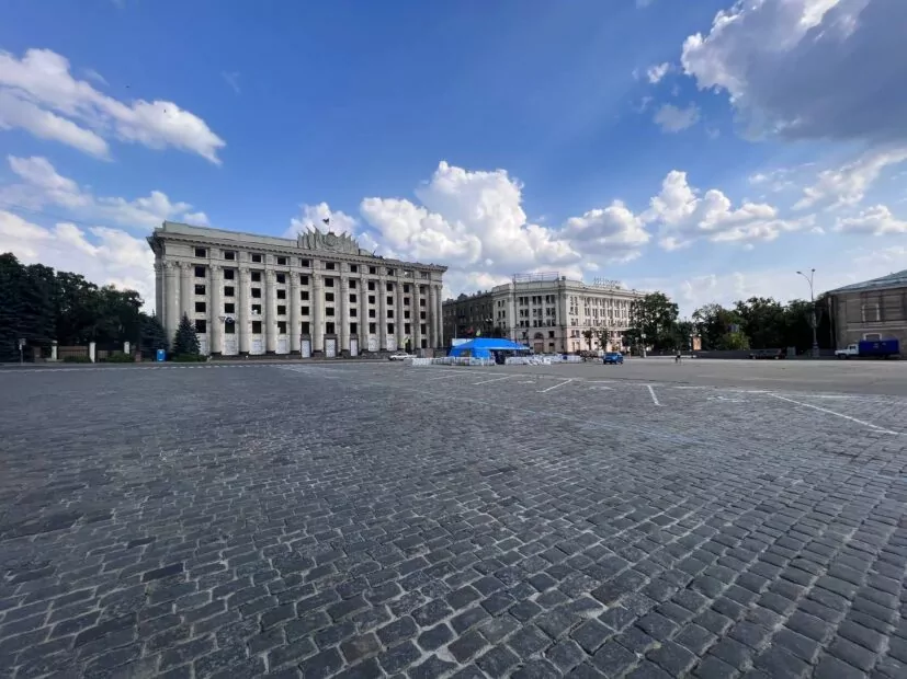Kharkiv before and now