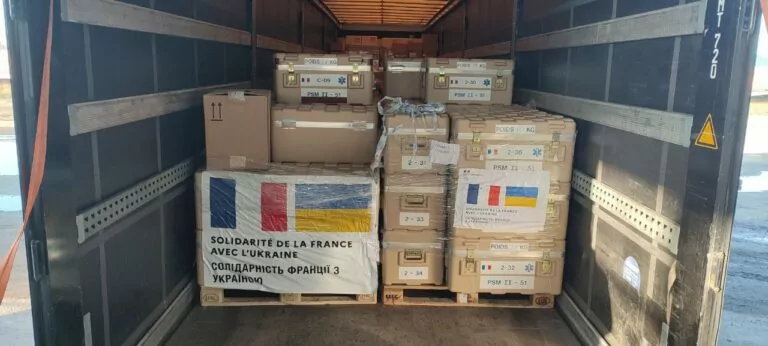 Чергова партія гумдопомоги вже в Красноградському районі