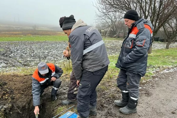 У Старому Салтові підключають газ, а в селі Коробочкине – світло