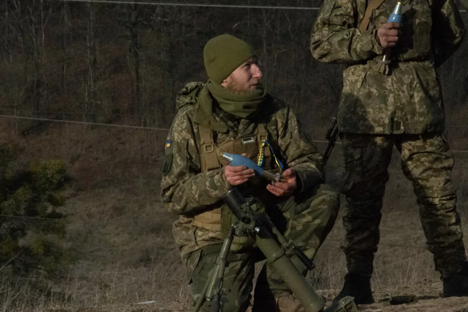зображення до посту: «На полі бою все інакше», або Як проходять польові навчання мінометників на Харківщині