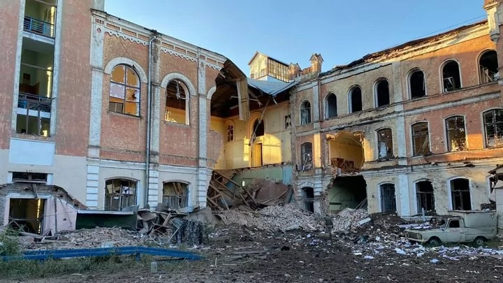Environmental Inspection Assessed Damage Caused by Russian Attacks on Kharkiv State Biotechnological University