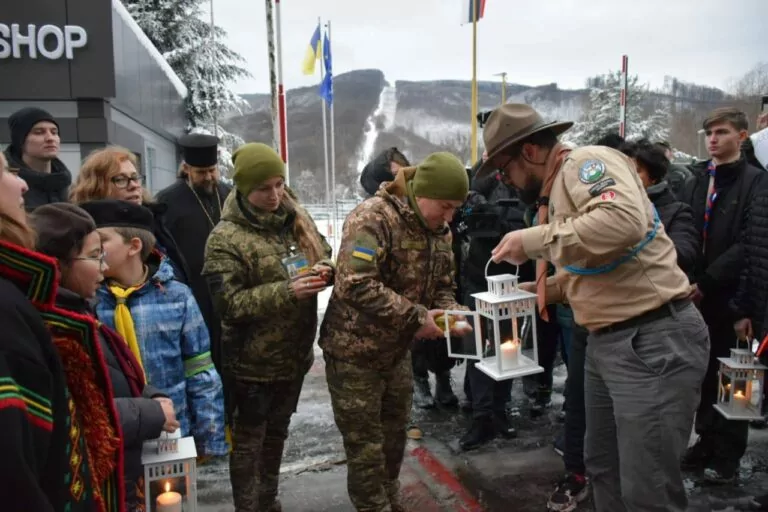 Peace Light of Bethlehem Arrived in Kharkiv