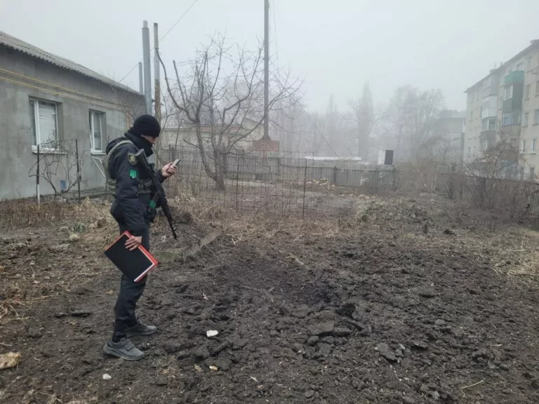 На Харківщині поліція документує наслідки військових злочинів росіян