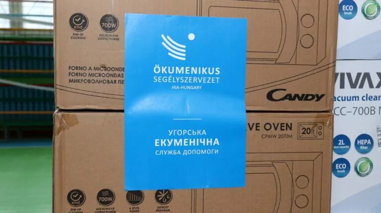 Lozova Received Humanitarian Aid from Hungarians