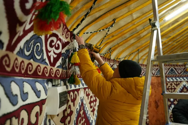 Invincibility Yurt to Open in Kharkiv