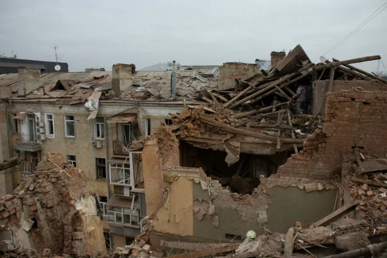 Missile Strike on Kharkiv Downtown: a Person Died