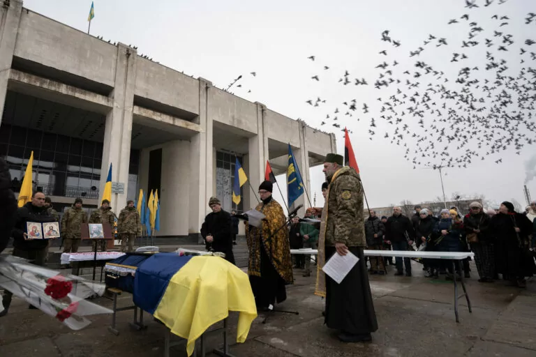He Died in Donetsk Oblast: Paramedic Oleksandr Tucha bid Farewell in Pervomaiskyi. Photo