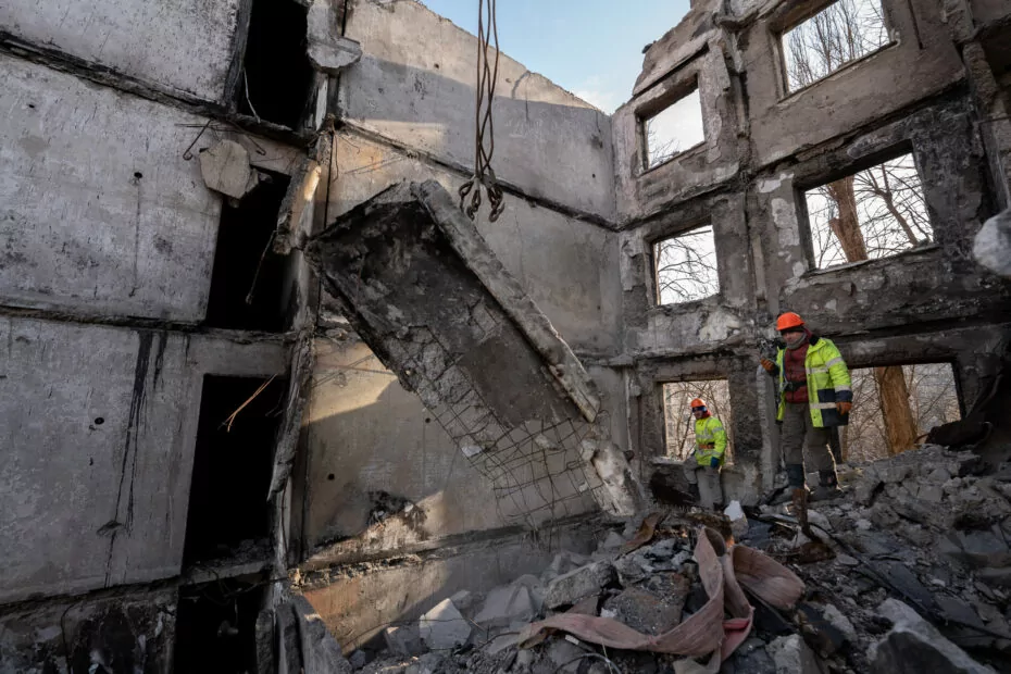 How much Kharkiv destroyed: Saltivka