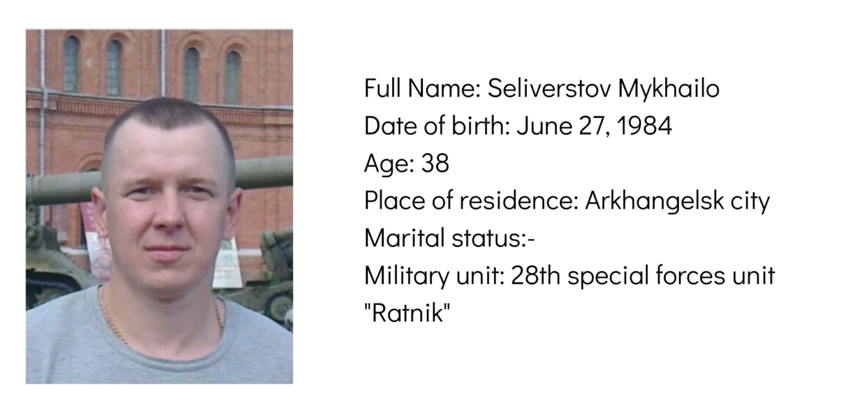 зображення до посту: Liberated Borova: Identification of Russian Servicemen. Part 3