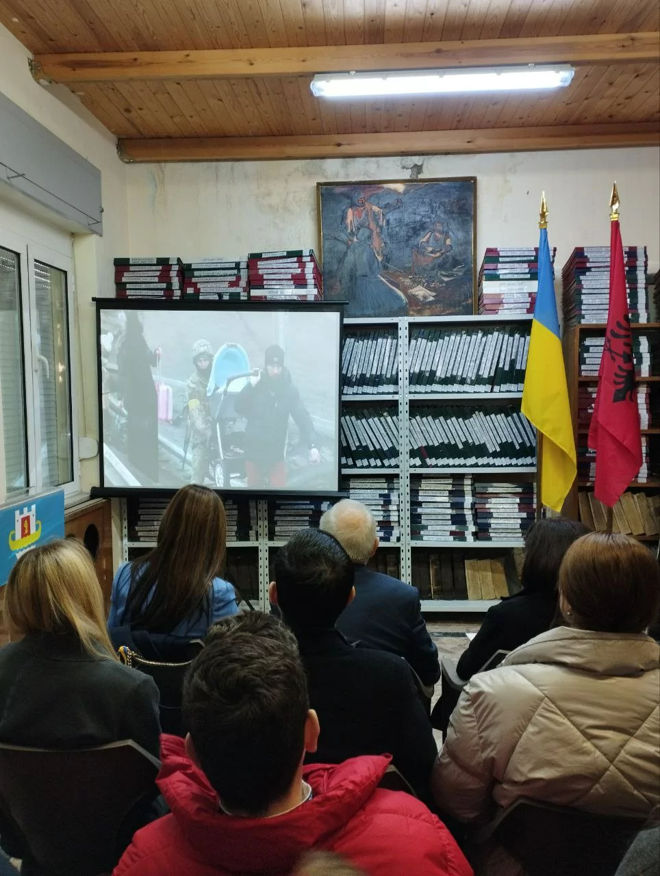 Ukrainian Bookshelf Opens in Durrës in Albania