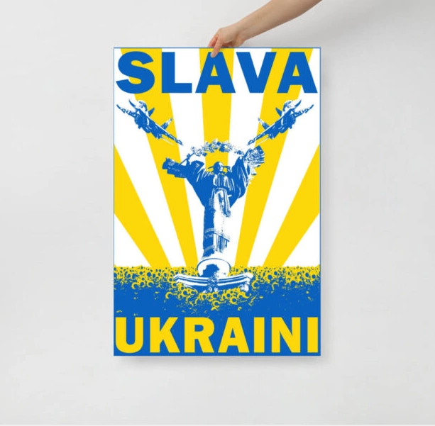 Slava Ukraini poster