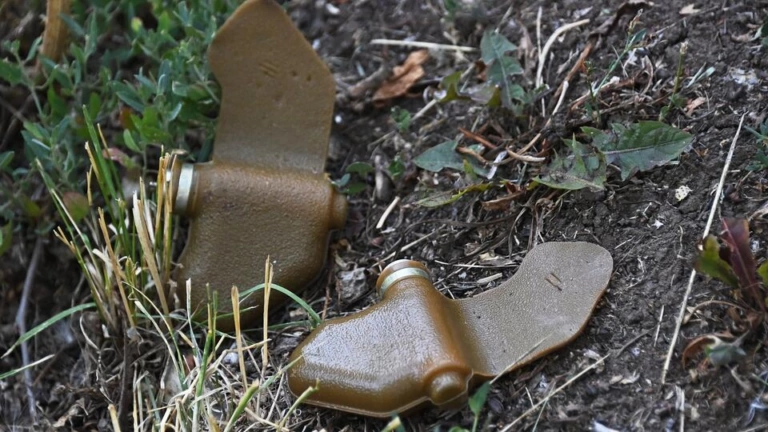 A Man Blown up and Injured after Mine Explodes in Izium District