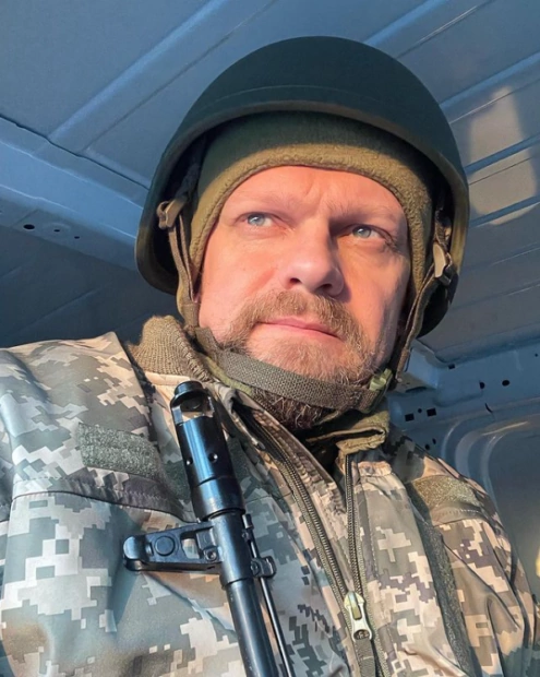 зображення до посту: Українські актори: чоловіки з екрану, що зараз воюють у ЗСУ