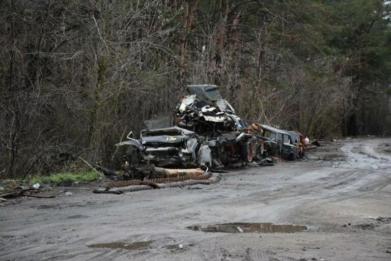 One Dead After Truck Blows up on Mine in Kharkiv Oblast