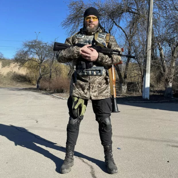 зображення до посту: Українські актори: чоловіки з екрану, що зараз воюють у ЗСУ