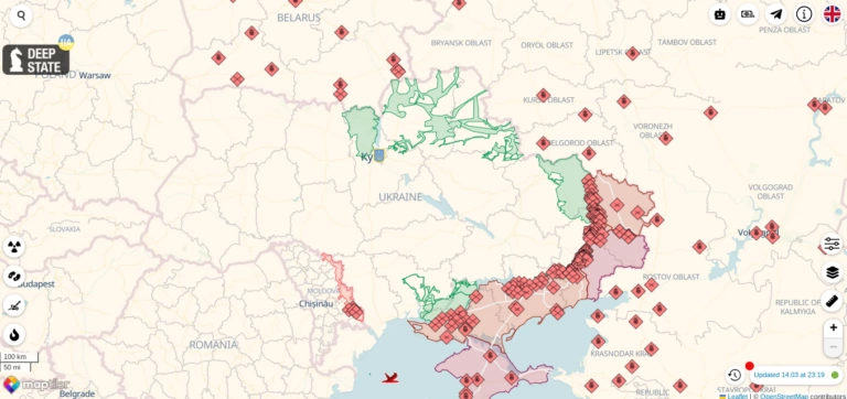 DeepState Launched Military Operations Map App
