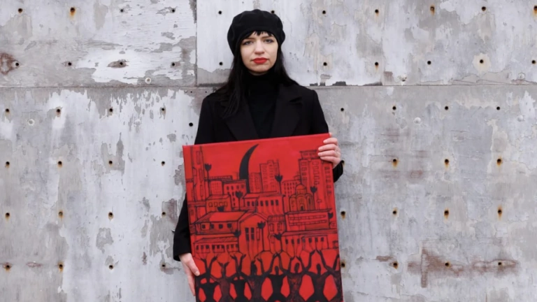 Kharkiv Artist Offers a Painting for the Largest Donation to the Armed Forces of Ukraine