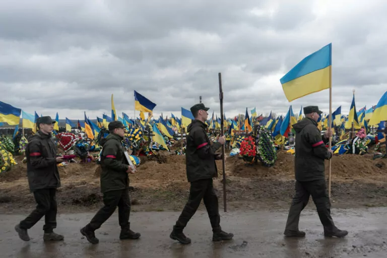 Kharkiv Bids Farewell to Fallen Soldier and Sculptor Anton Derbilov