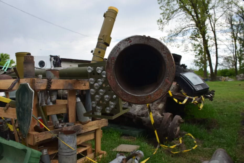 зображення до посту: Destroyed Russian Military Vehicles to Display at Tsyrkuny in Kharkiv Oblast