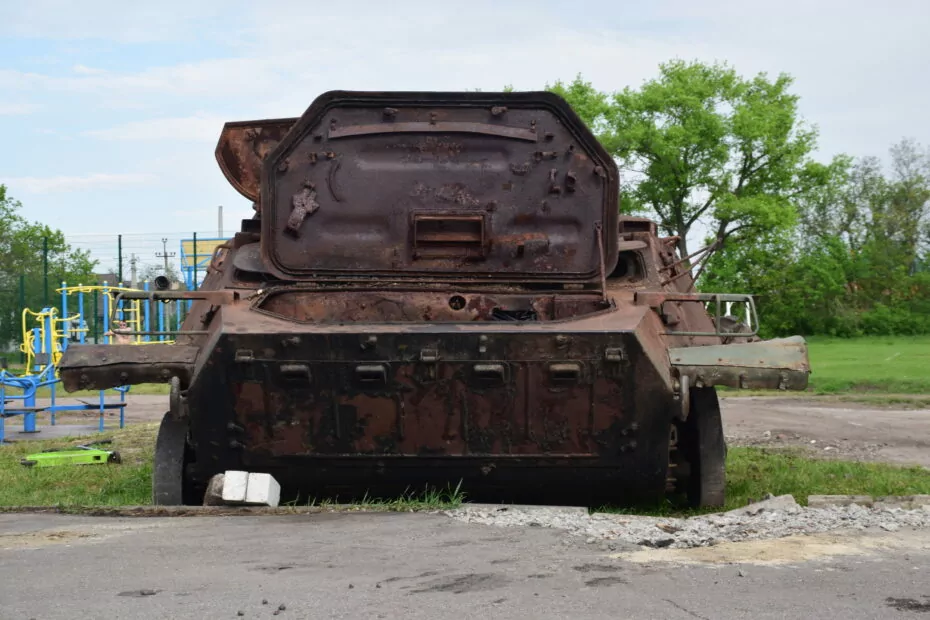 зображення до посту: Destroyed Russian Military Vehicles to Display at Tsyrkuny in Kharkiv Oblast