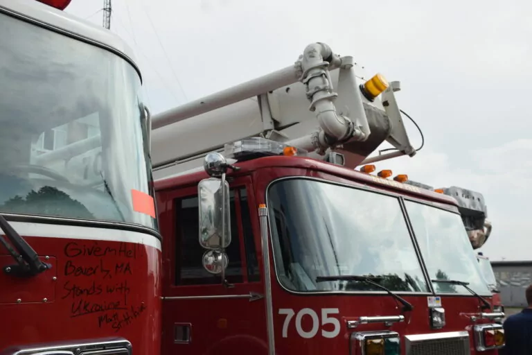Kharkiv Rescuers to Receive Fire Trucks from the USA