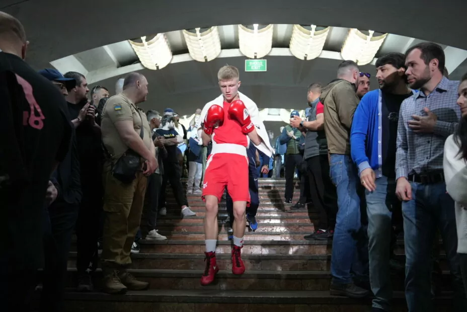 зображення до посту: Boxing Despite the War: Tournament Dedicated to Kharkiv Heroes Held Underground