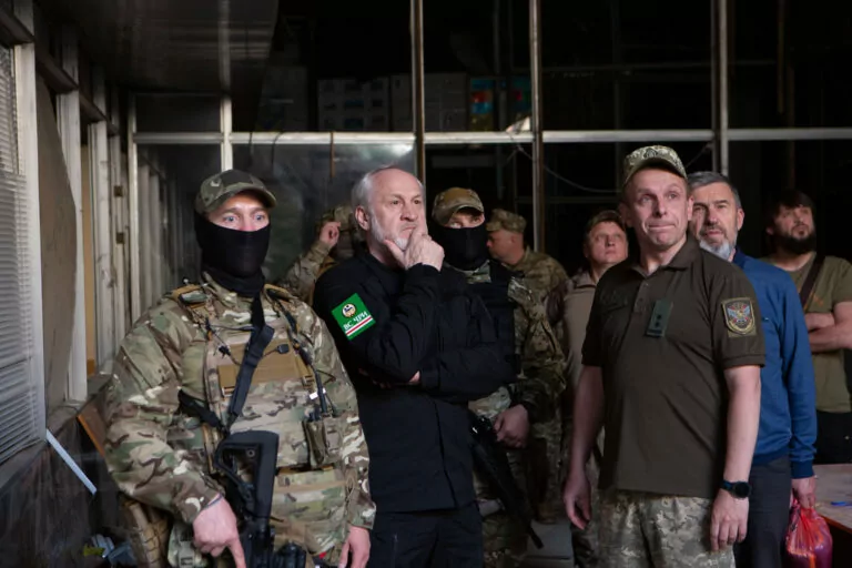 Chechen Republic of Ichkeria’s Head of Government in Exile Akhmed Zakayev Visits Kharkiv
