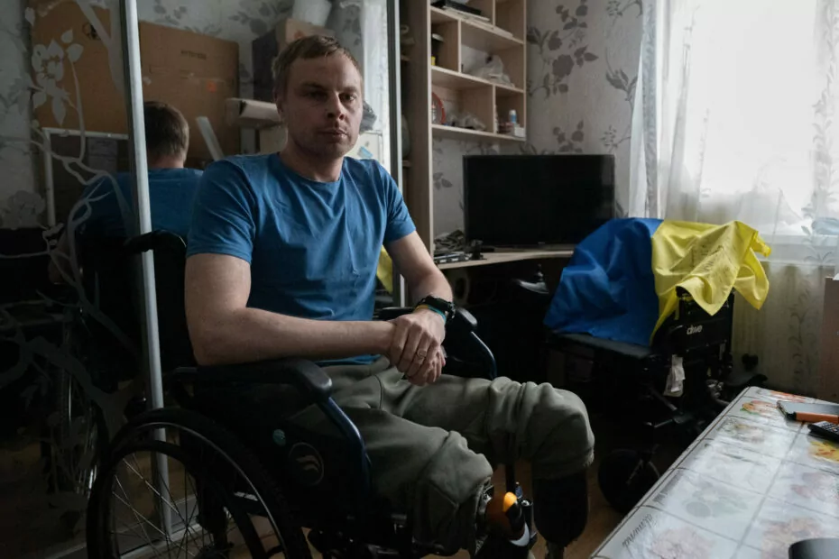 зображення до посту: He Lost His Legs in the War in Ukraine, but Not Will to Live