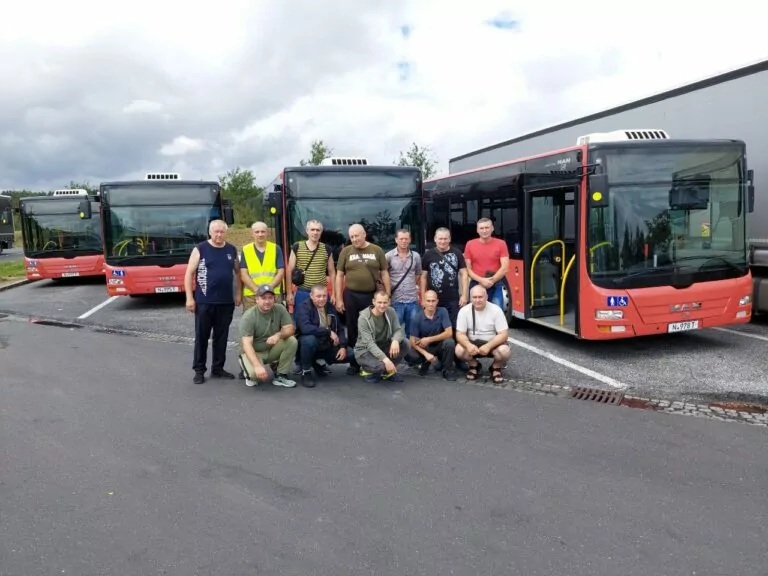 Nuremberg Donates Nine Buses to Kharkiv