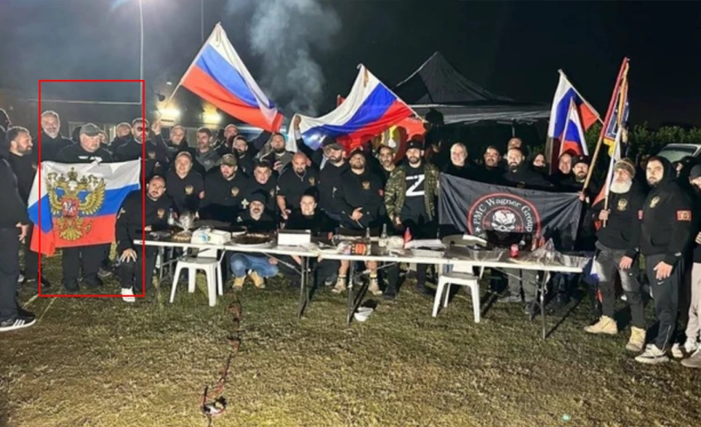 Demonstration of Trans-Baikal Cossacks in Sydney, May 23, 2023
