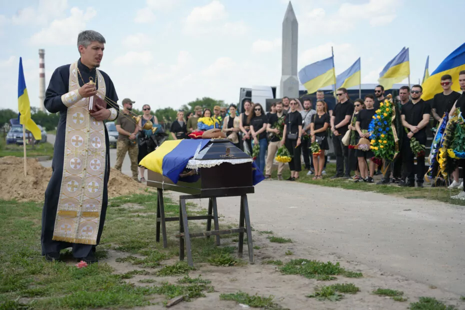 зображення до посту: Kharkiv Says Goodbye to Junior Lieutenant Dmytro Lysenko