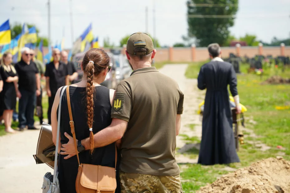 зображення до посту: Kharkiv Says Goodbye to Junior Lieutenant Dmytro Lysenko