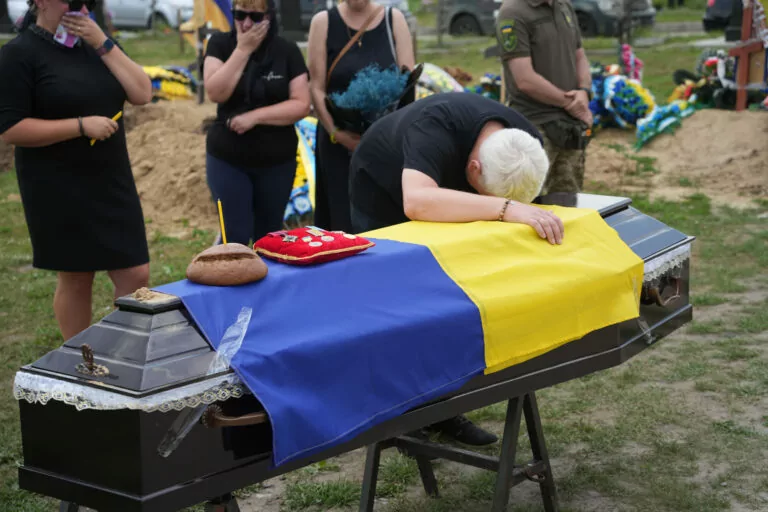 Kharkiv Says Goodbye to Junior Lieutenant Dmytro Lysenko