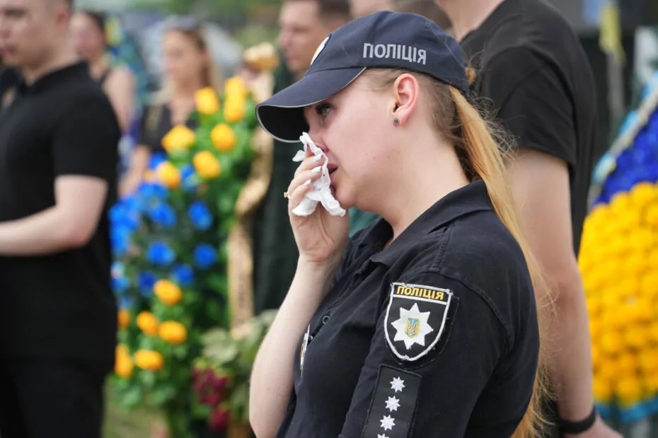 зображення до посту: Kharkiv Says Goodbye to Junior Lieutenant Dmytro Lysenko