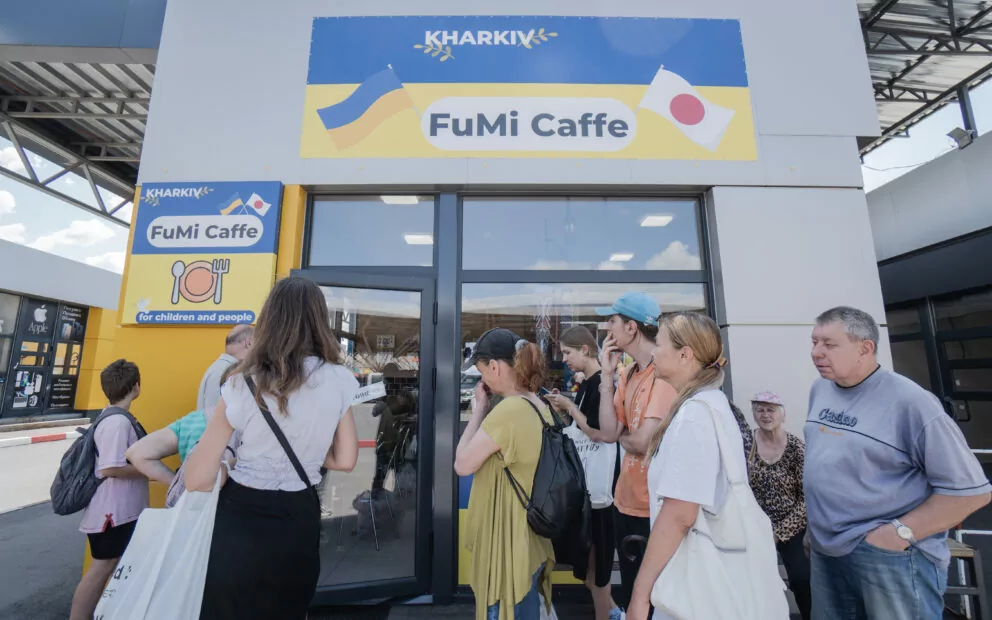 зображення до посту: A Dream to Feed Every Child Who Needs It. Fuminori Tsuchiko About His Life in Kharkiv