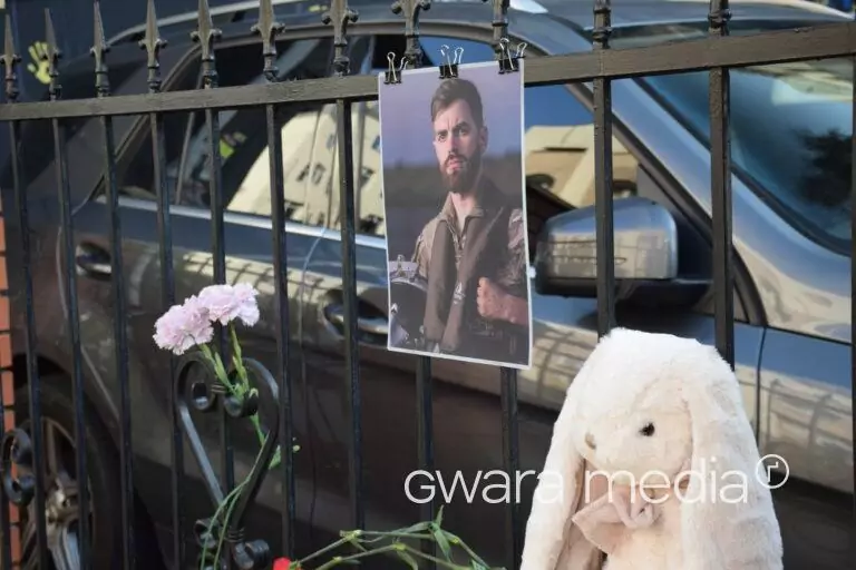 Memorial to Kharkiv Pilot Andrii Pilshchykov, Who Died in a Training Mission Crash, Unveiled in Kyiv