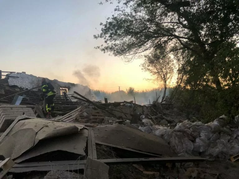 Через обстріл Ізюмського району на Харківщині поранено одну людину