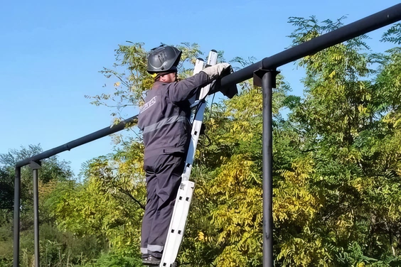 У село на Харківщині повернули газ, якого не було з квітня минулого року