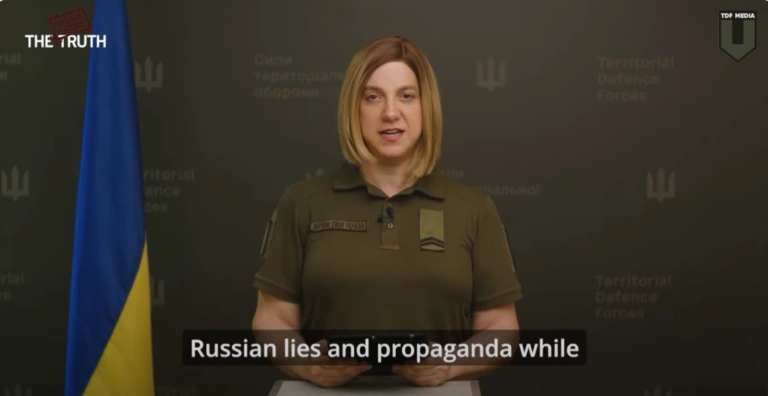 Речниця Сил територіальної оборони назвала Путіна «вампіром, який купається в крові дітей»
