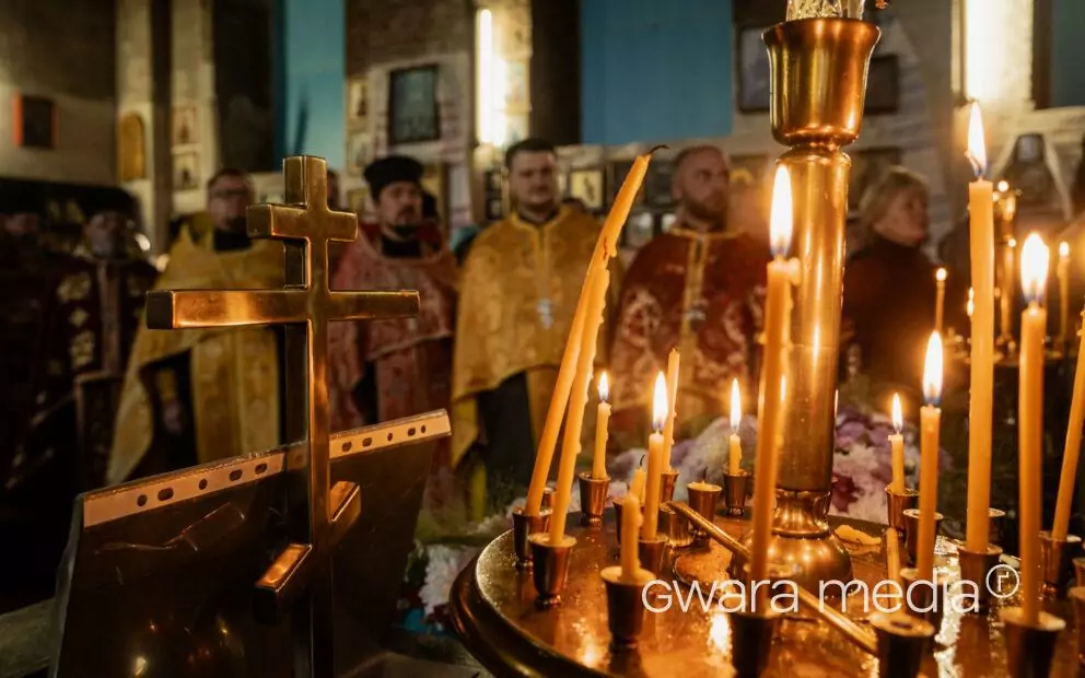 зображення до посту: У Харкові Митрополит Епіфаній нагородив військових 113 бригади ТрО — фото