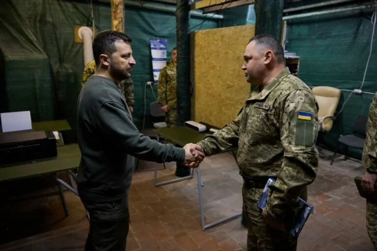President of Ukraine Visits Combat Brigades in Kharkiv Oblast