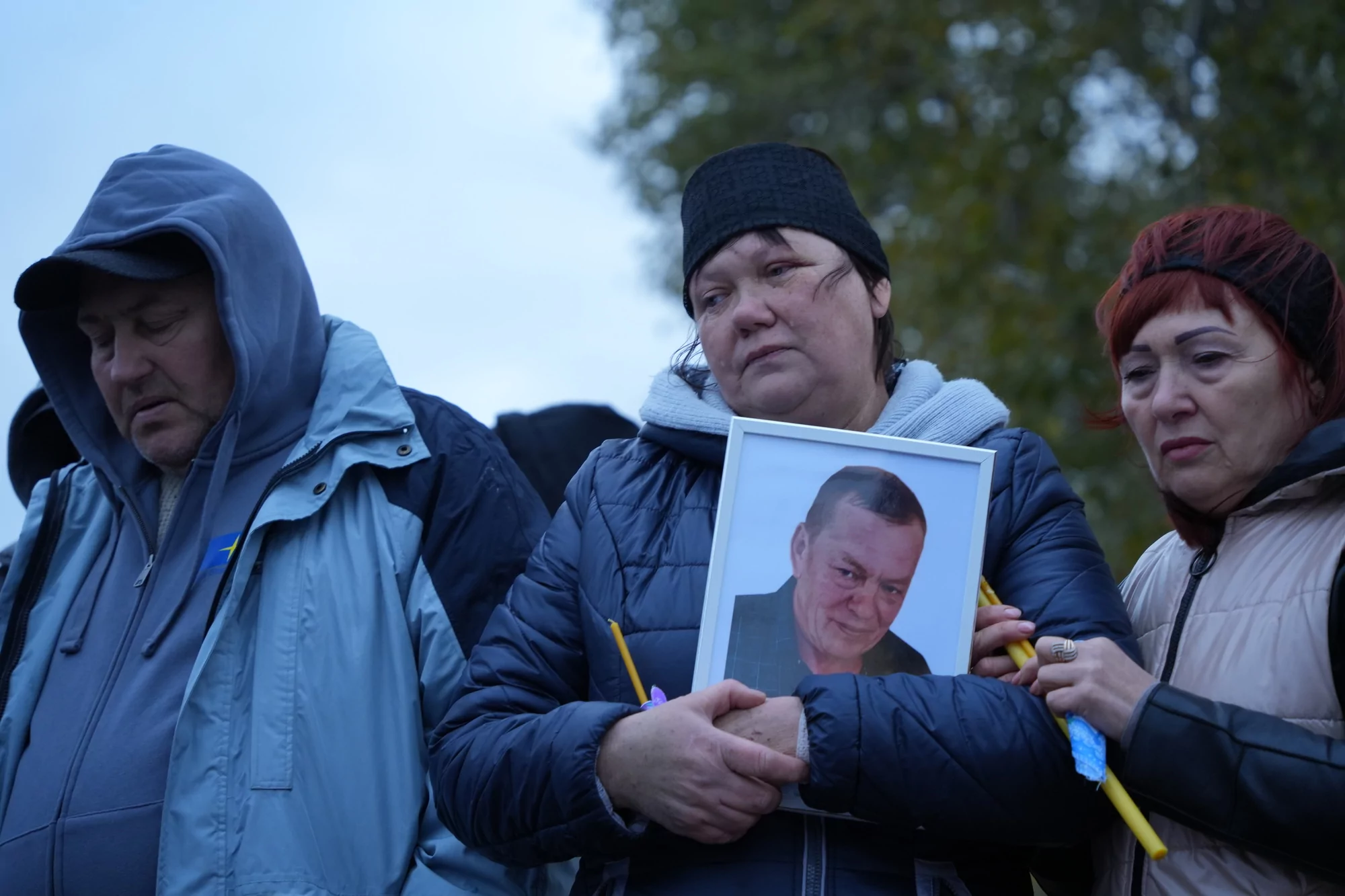 зображення до посту: Five Days of Hroza. The Village Buries Those Who Died in a Russian Attack on October 5 — PHOTO
