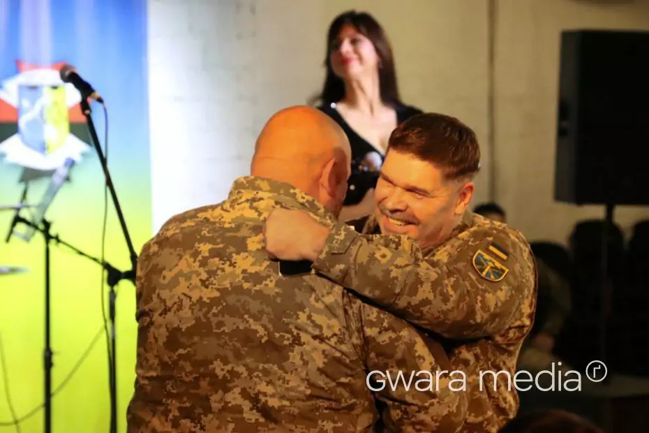 зображення до посту: У Харкові нагородили військових 113 бригади ТрО до річниці створення формування — фото