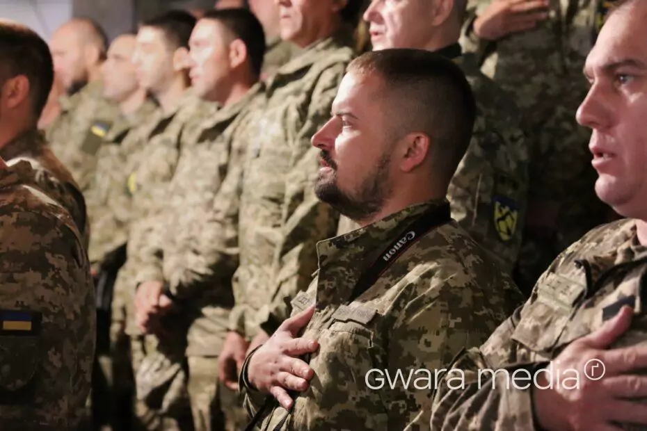 зображення до посту: У Харкові нагородили військових 113 бригади ТрО до річниці створення формування — фото