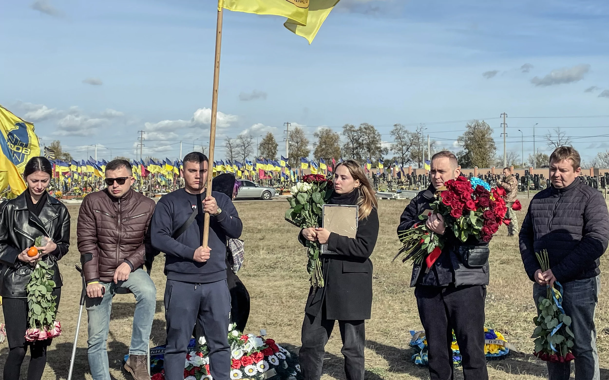 зображення до посту: У Харкові попрощалися із загиблим військовим Віталієм Волненком — фото