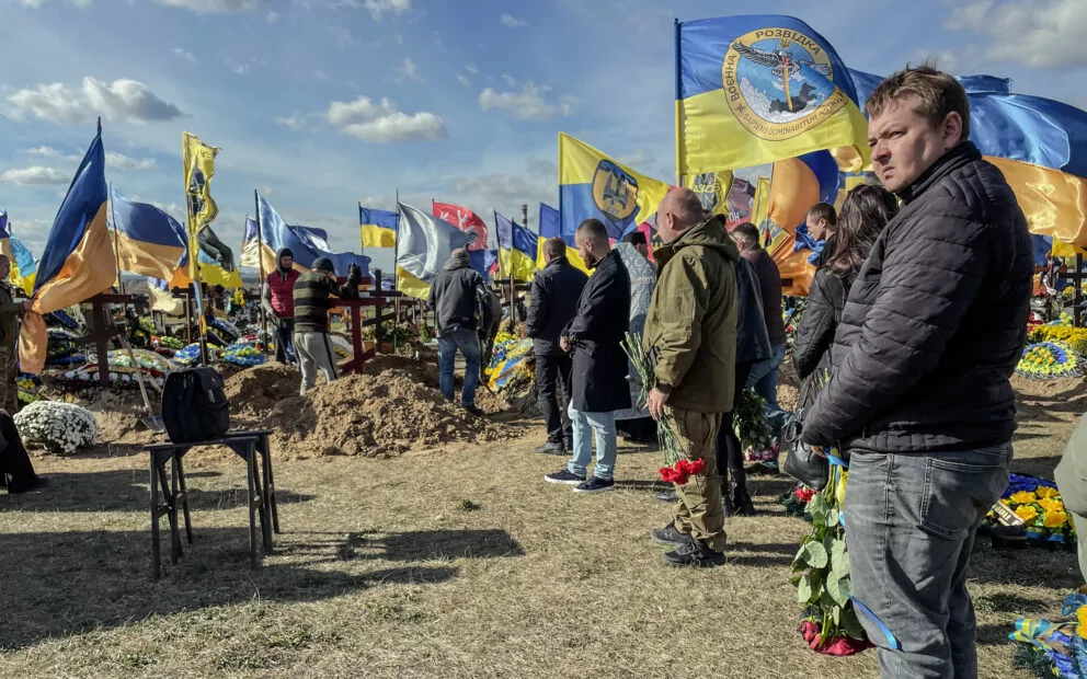 зображення до посту: Kharkiv Paid Tribute to Fallen 26-year-old Soldier Vitaliy Volnenko